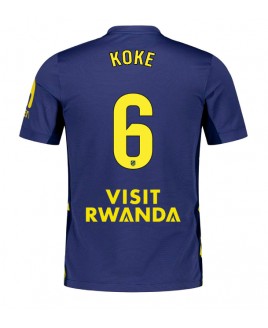 Günstige Atletico Madrid Koke #6 Auswärtstrikot 2025-26 Kurzarm
